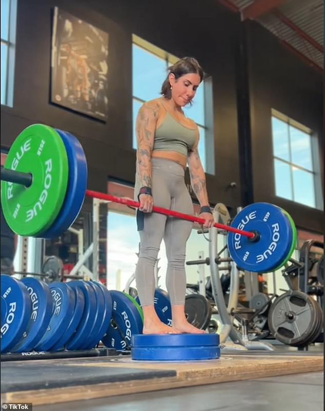According to Men's Health, Cohen holds the all-time world records for the squat, total, and deadlift for the 123-pound weight class