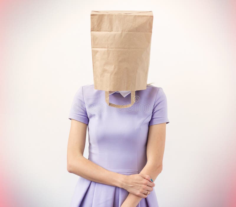 1,562 Woman Paper Bag Head Stock Photos - Free & Royalty-Free Stock Photos  from Dreamstime