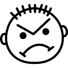 Anger, faces, Angry, Emotion, Outlined, Haw Emoji Stroke, interface, Face,  Emoticon, emoticons icon