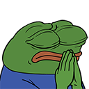Peepo_Pray - Discord Emoji