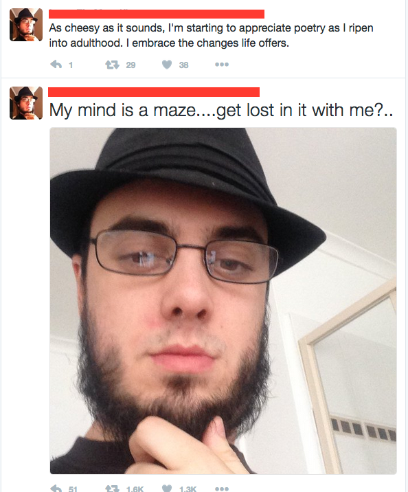 27 People Who Are Pushing The Limits Of Cringe | Neck beard, Cringe, Fedora
