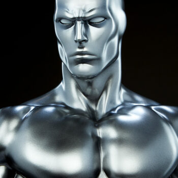 Final Production Photos of the Silver Surfer Maquette