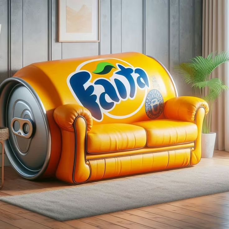 Unveiling the Ultimate Comfort: The Soda Can Shaped Sofa