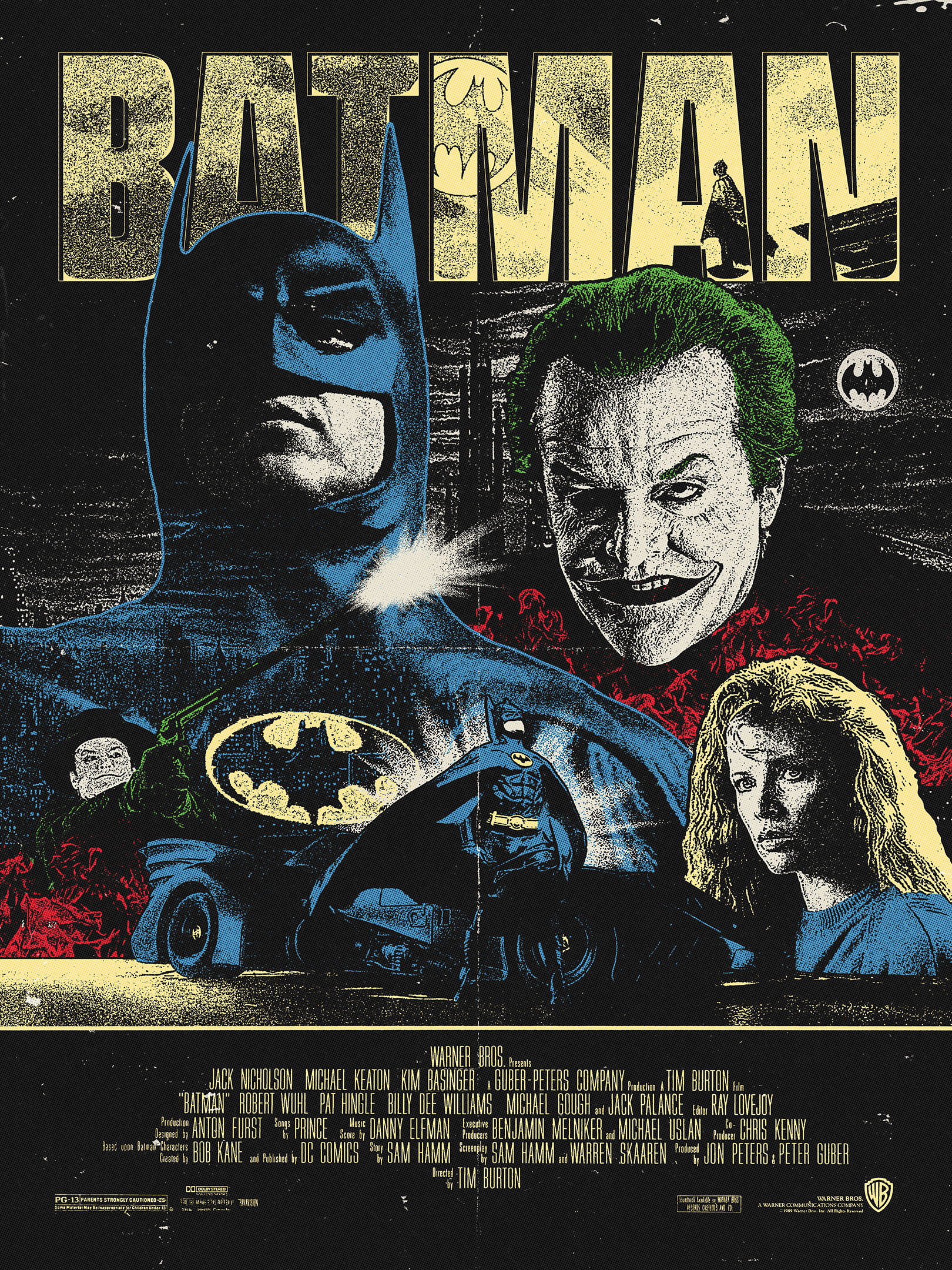 Batman (1989) | Poster By Rynodigital