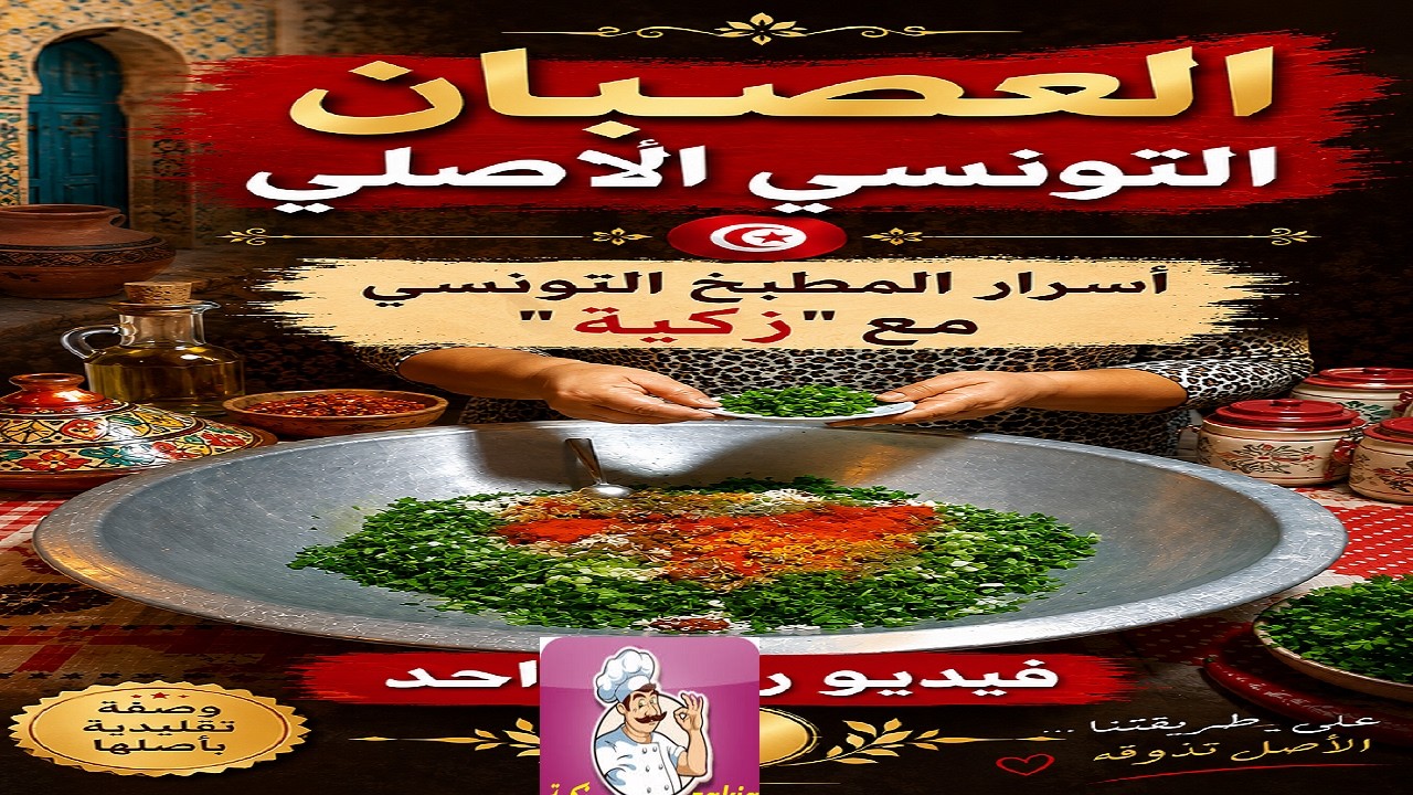 العصبان التونسي بطريقة سهلة وصحية - @ - 3osban  tunisien@Cuisinetunisiennezakia - YouTube