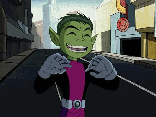 teen titans beast boy gif | WiffleGif