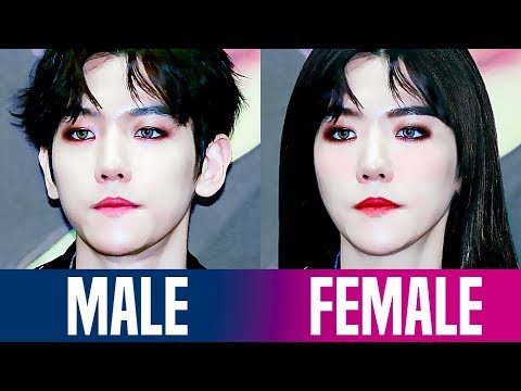 How Kpop Male Idols Would Look Like If They Were Female | Part 1 - YouTube