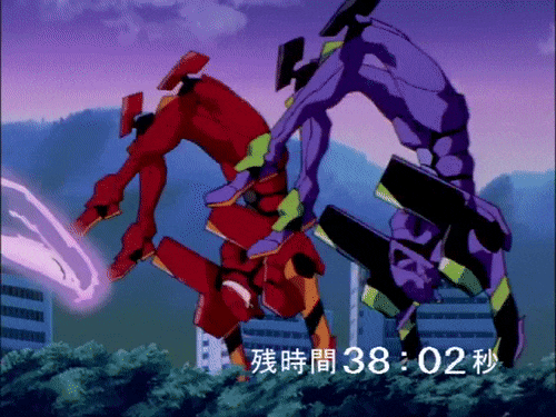 Download Anime Neon Genesis Evangelion Gif
