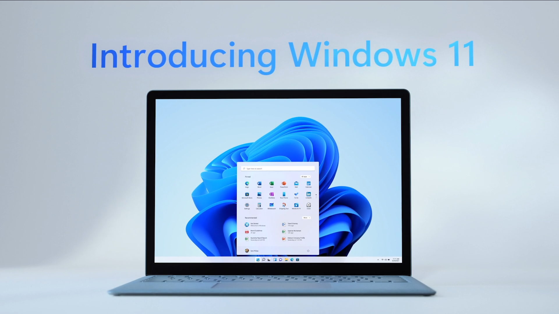 Microsoft unveils Windows 11 with an "all-new", productivity-focused UI -  NotebookCheck.net News