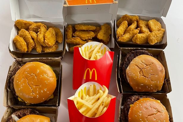 I tried to eat 4,500-calorie McDonald's challenge and felt like I would  pass out' - Daily Star