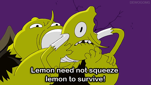 DEWOGONG - Adventure Time Gifs and Randomness — “Lemon need not squeeze  lemon to survive!” -...