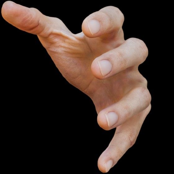 Hand reaching meme