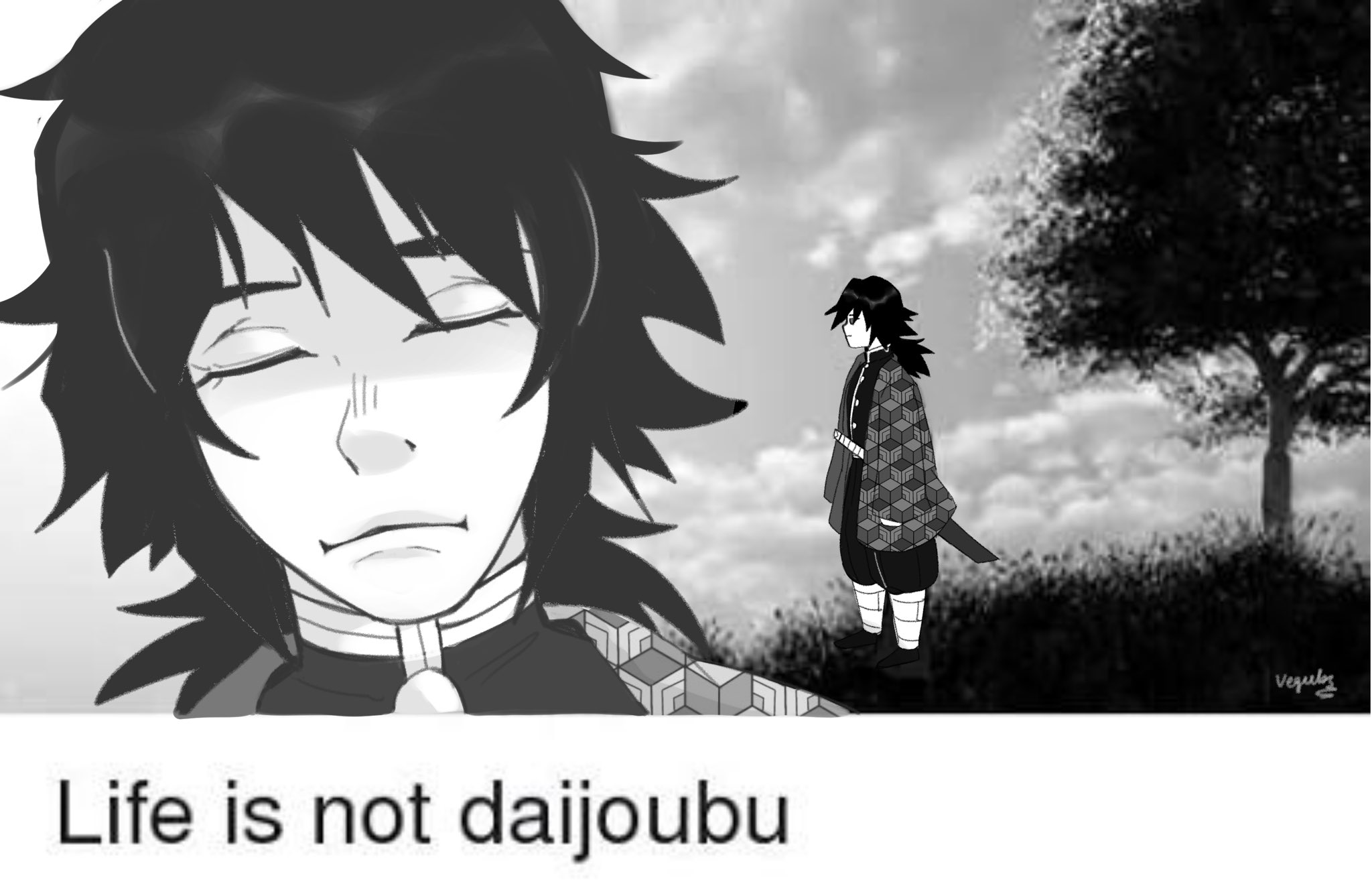 Addy   on X: #redrawgiyuu Life is not daijoubu https://t.co/pGpvT2MTz3  / X