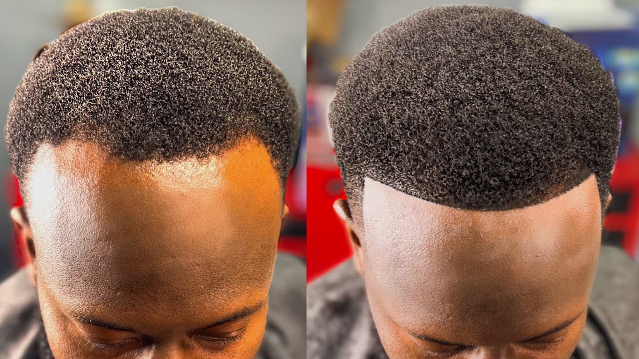 HOW TO FIX A BALDING RECEDING HAIRLINE | PERFECT HAIRCUT FIX - YouTube