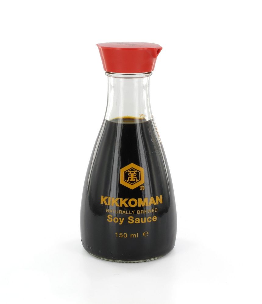 Kikkoman soy sauce bottle