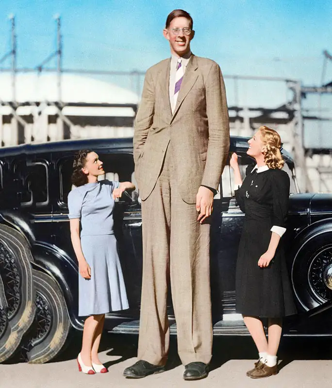 A history of record-breaking giants 100 years after the tallest man ever  was born | Guinness World Records