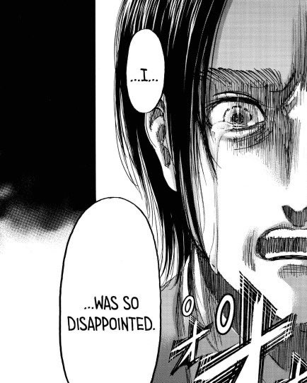 Grace//Love Mikasa on X: Eren finding out anr is a thing and seeing  his whole character become destroyed. https://t.co/p4cki6bQEs / X