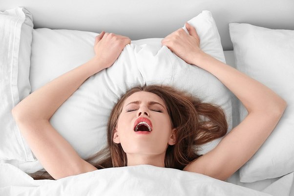 What does it mean when a girl says your name out during an orgasm? - Quora