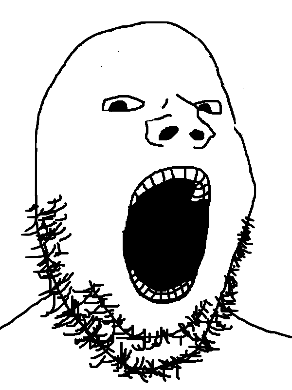 bald screaming soyjak | Soy Boy Face / Soyjak | Know Your Meme