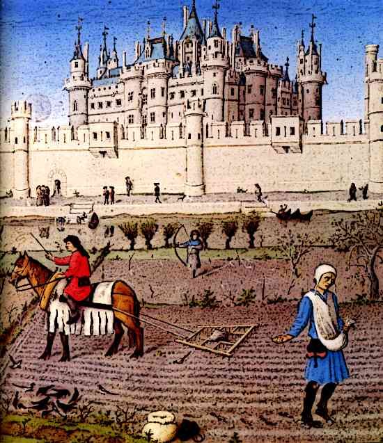 Medieval Peasants Castle Life