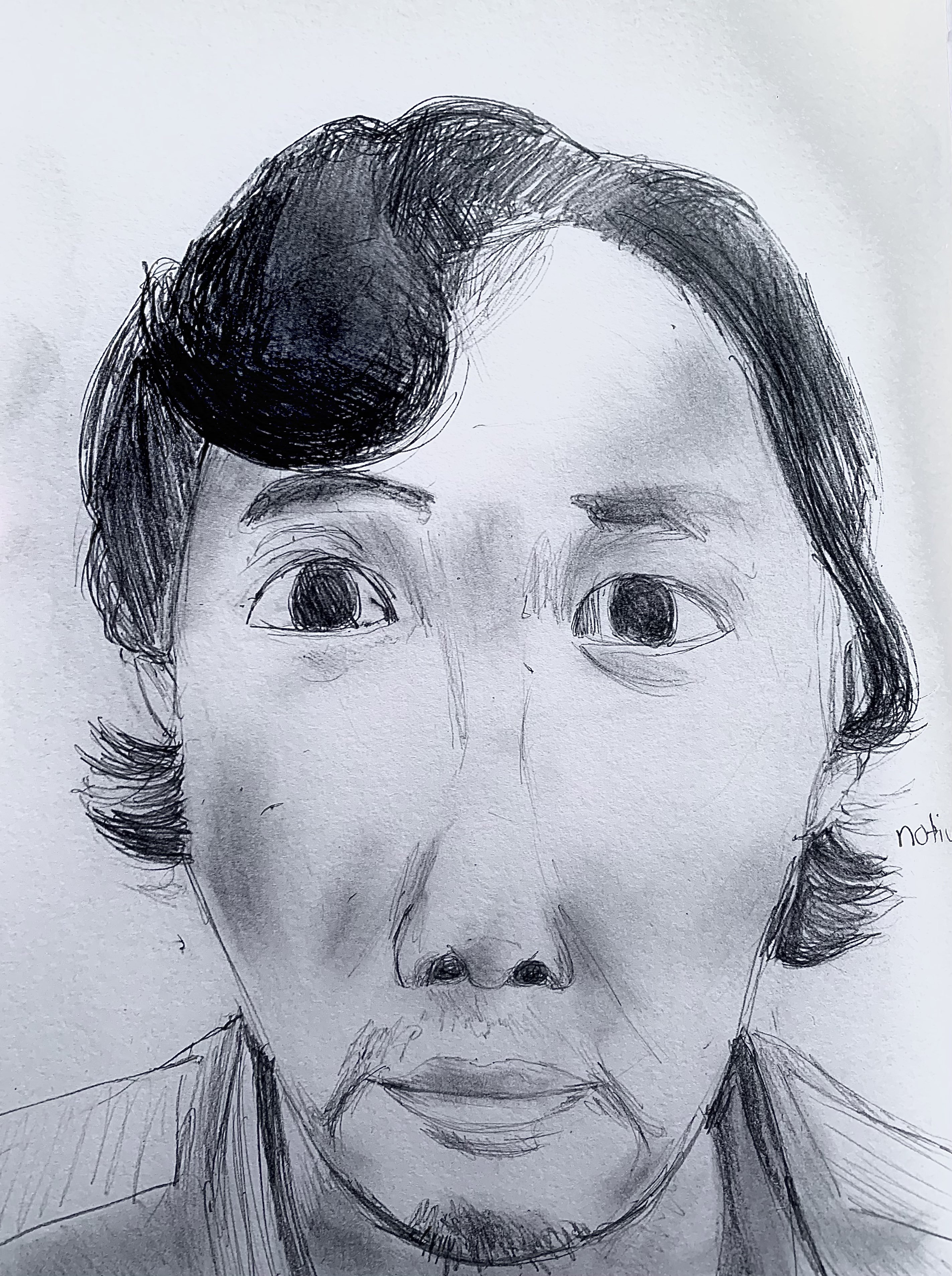 Bad Gi-Hun Drawing by @inotivei | Seong Gi-hun's ID Photo | Know Your Meme