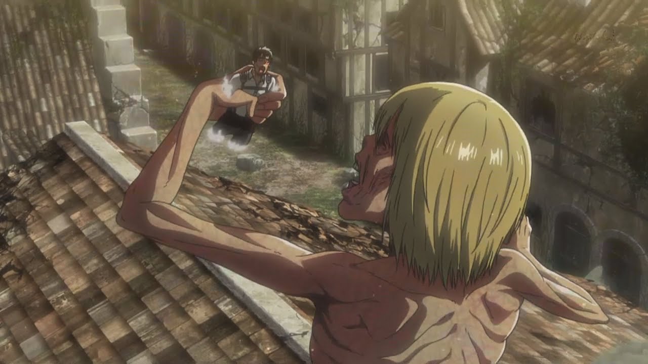 Armin Becomes A Titan & Eats Bertholdt - Shingeki no Kyojin Season 3 Pt 2  AMV