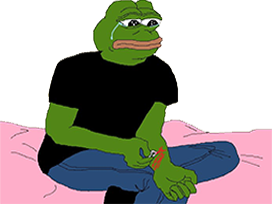 other taille frog mutilation 4chan pepe suicide veines depressif depression sang kek grenouille rasoir