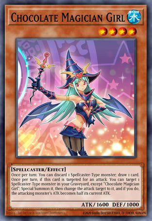 Chocolate Magician Girl - Yu-Gi-Oh! Card Database - YGOPRODeck