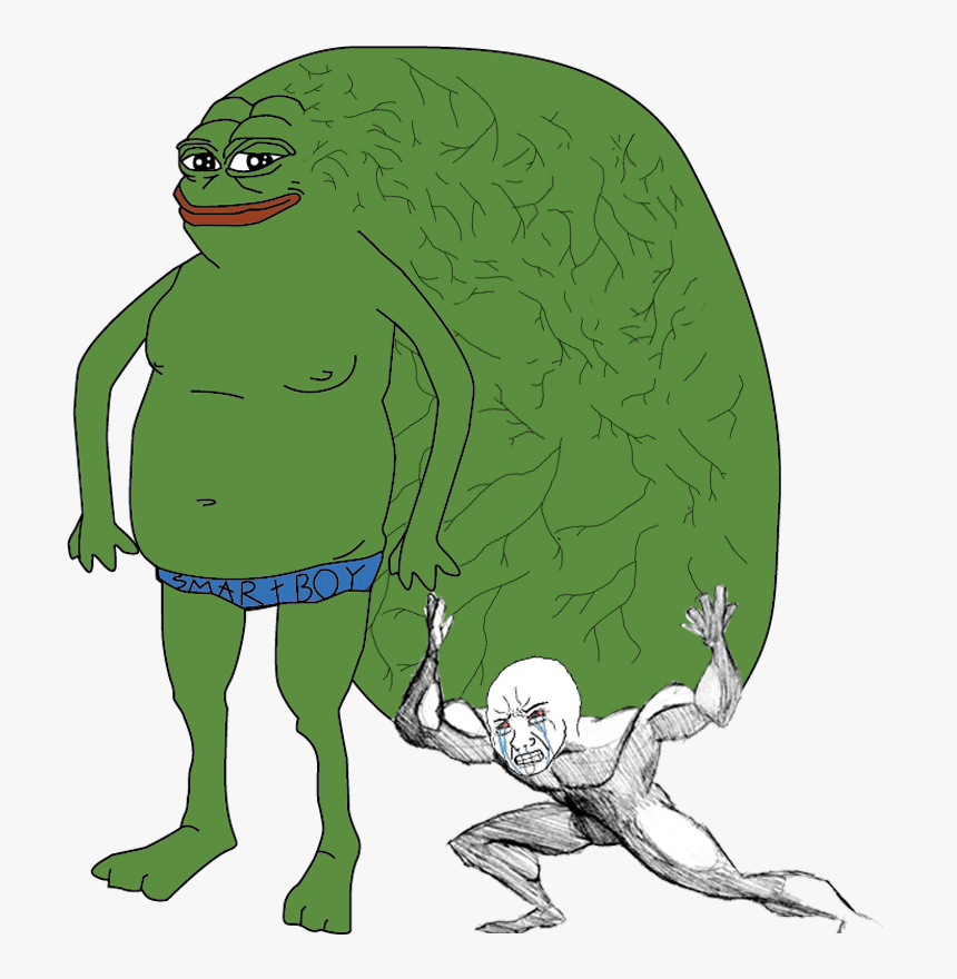 Resultado de imagen de brain pepe