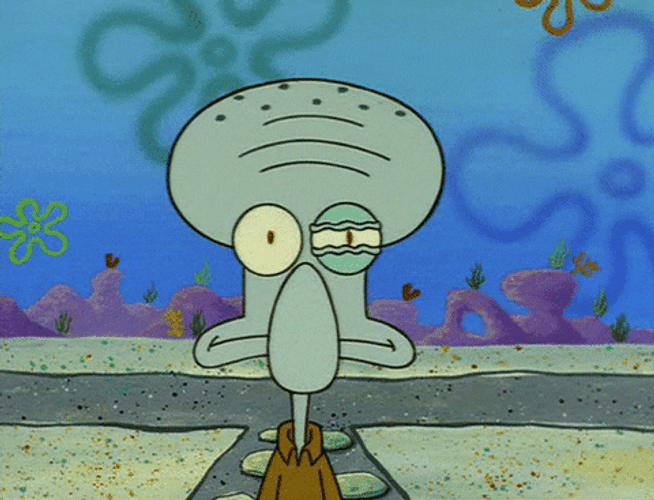 Angry Squidward Eye Twitching GIF | GIFDB.com