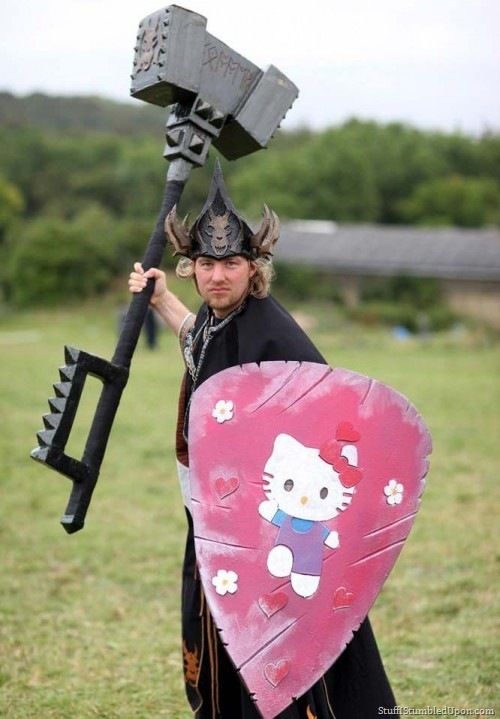 Hello Kitty Warrior | Kitty, Hilarious, Gambling humor