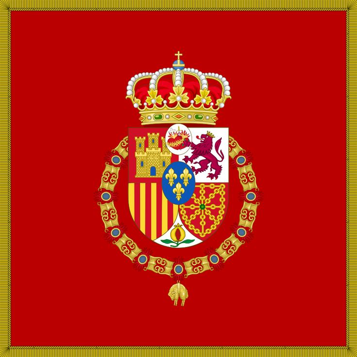 Pendón Real del Rey legítimo | Escudo, Pendon, España