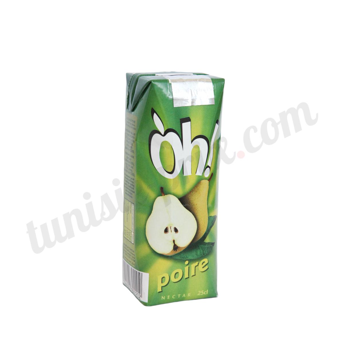 Jus poire Oh! 25cl | tunisie-prix.com