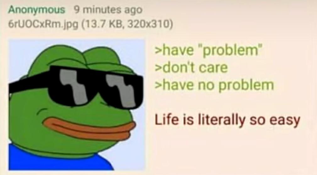 No problem