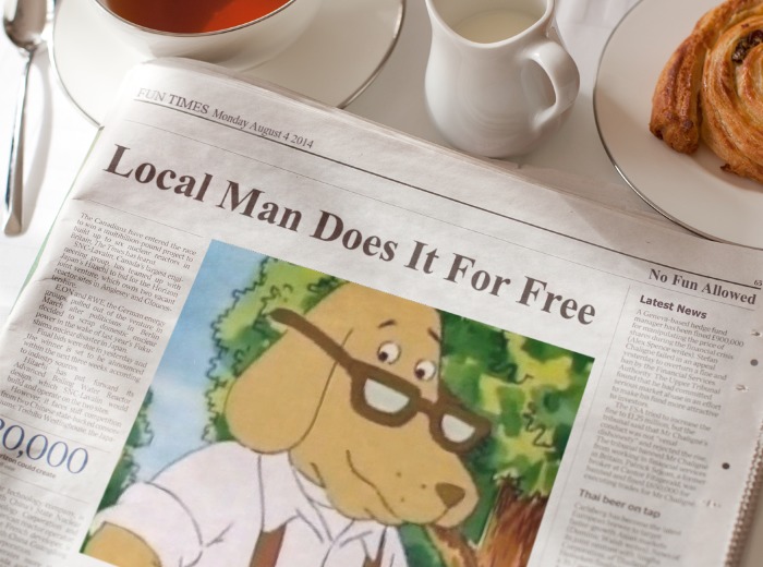 Local man does it for free | Janitor / He Does It for Free | Know Your Meme