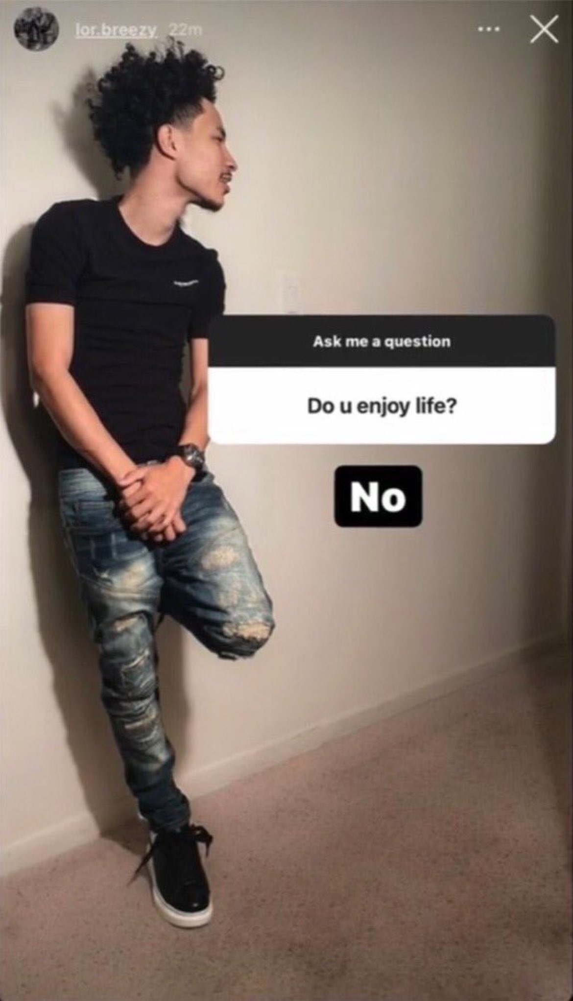 reactions on X: instagram story ask me a question do you enjoy ...