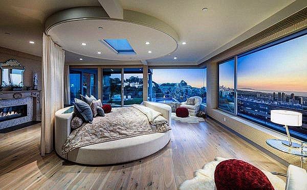 Billionaire Mansion Modern Glamorous Luxury Bedroom - Luxury Bedrooms Ideas