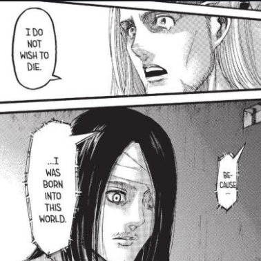 Titanfolk: How dare you imply that Eren and the Outside World are two sides  of the same coin! Manga: : r/titanfolk