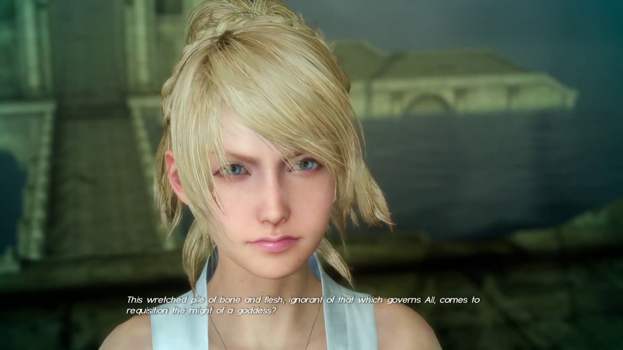 FINAL FANTASY XV Lunafreya Speech + Leviathan Awakens