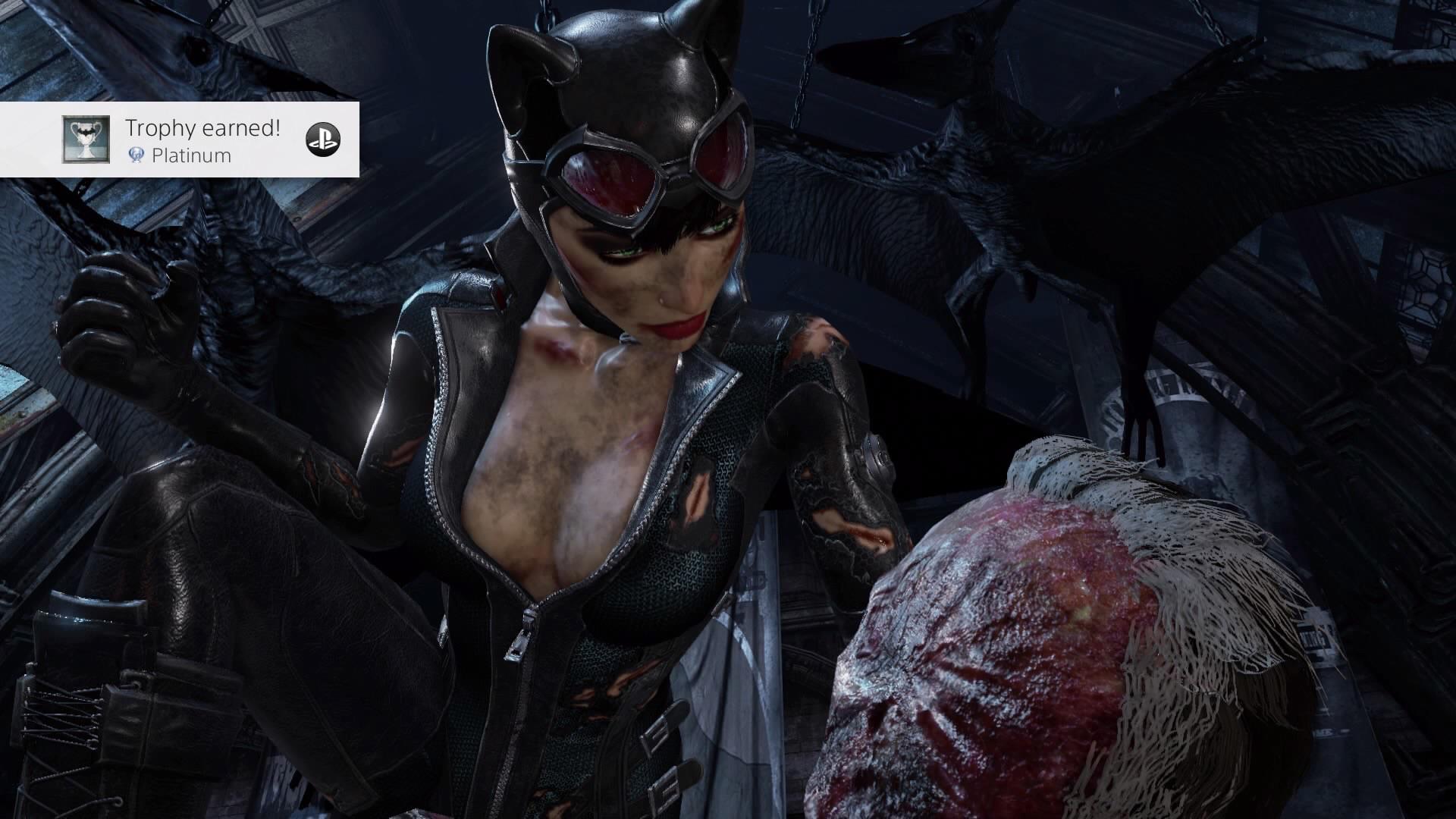 Batman: Return to Arkham - Arkham City] #61 Had to pay homage to the best  character in the series : r/Trophies