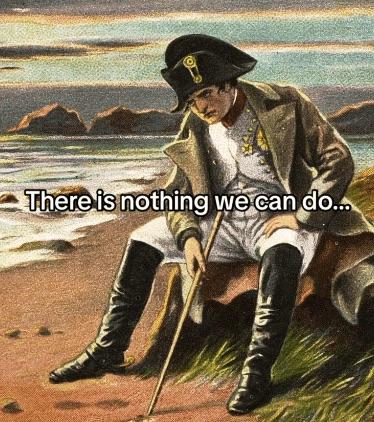 Who painted the “There is nothing we can do” Napoleon meme? : r/memes