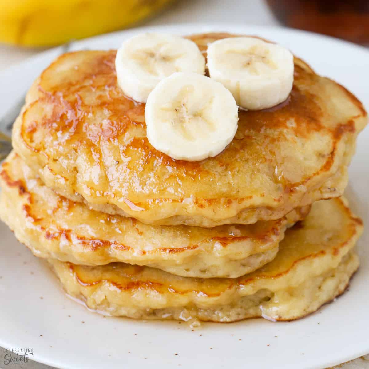 Banana Pancake Recipe - Celebrating Sweets