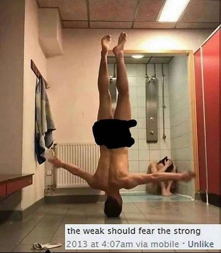 the weak should fear the strong : r/MemeTemplatesOfficial