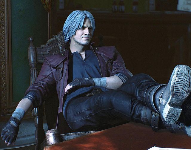 Devil May Cry 5 su Instagram: Hanging out today and chilling. Have a  lovely day everyone!( ◠‿◠ )#danteathon @aerislifestream…
