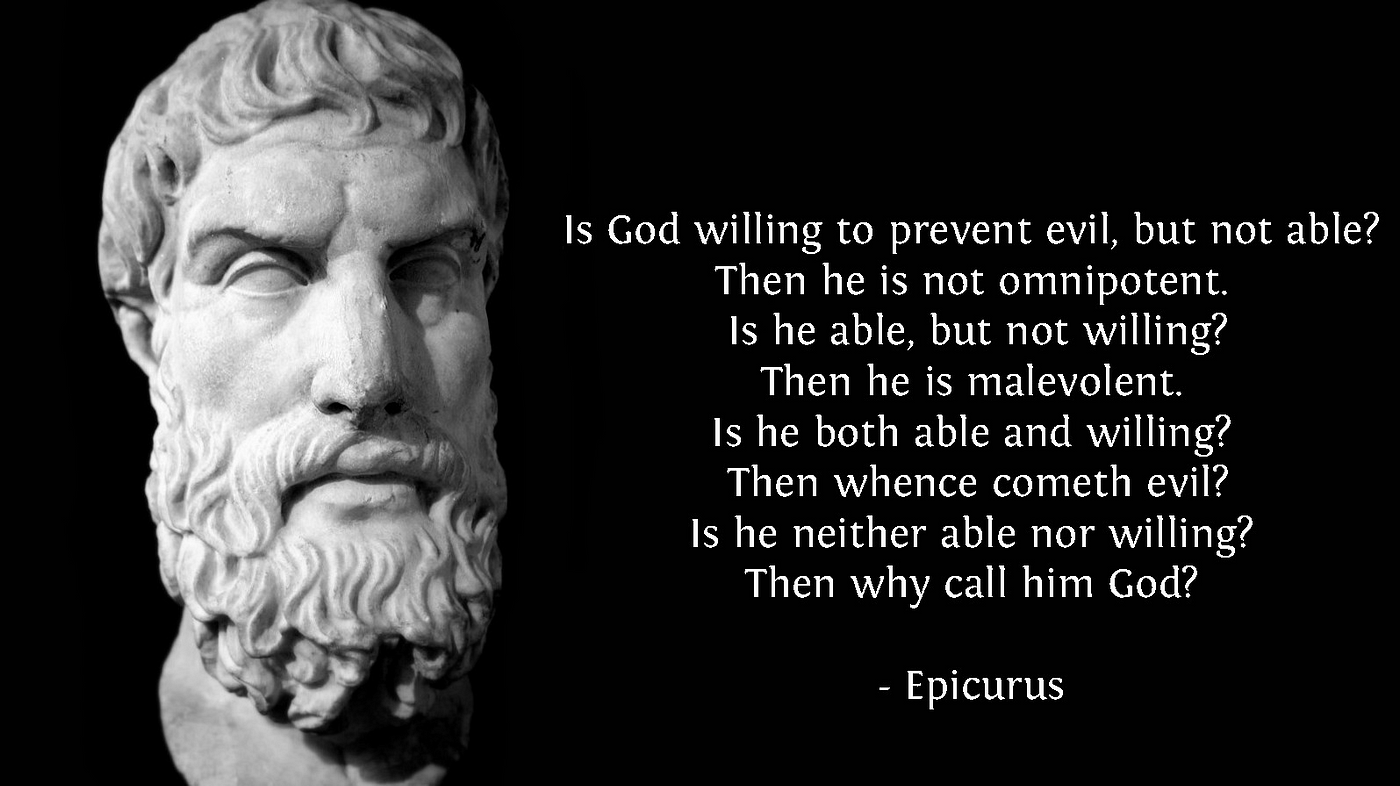 Then why call him God?'— Epicurus never said what everyone thinks ...