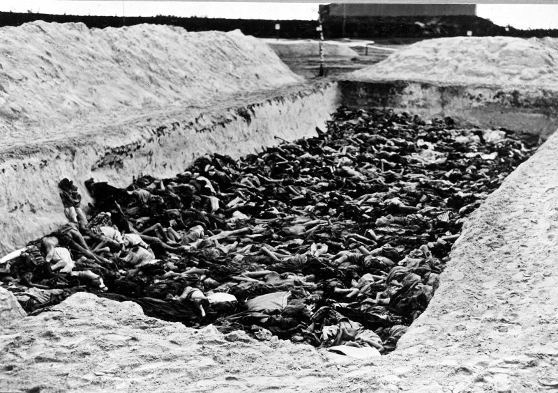 Mass grave at Bergen-Belsen | Harry S. Truman