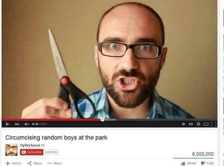 Vsauce used Circumcise against jew. Its not very effective - 9GAG