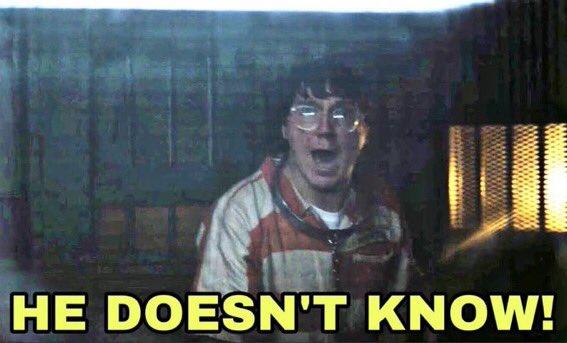 He doesn't know! | Does He Know? | Know Your Meme