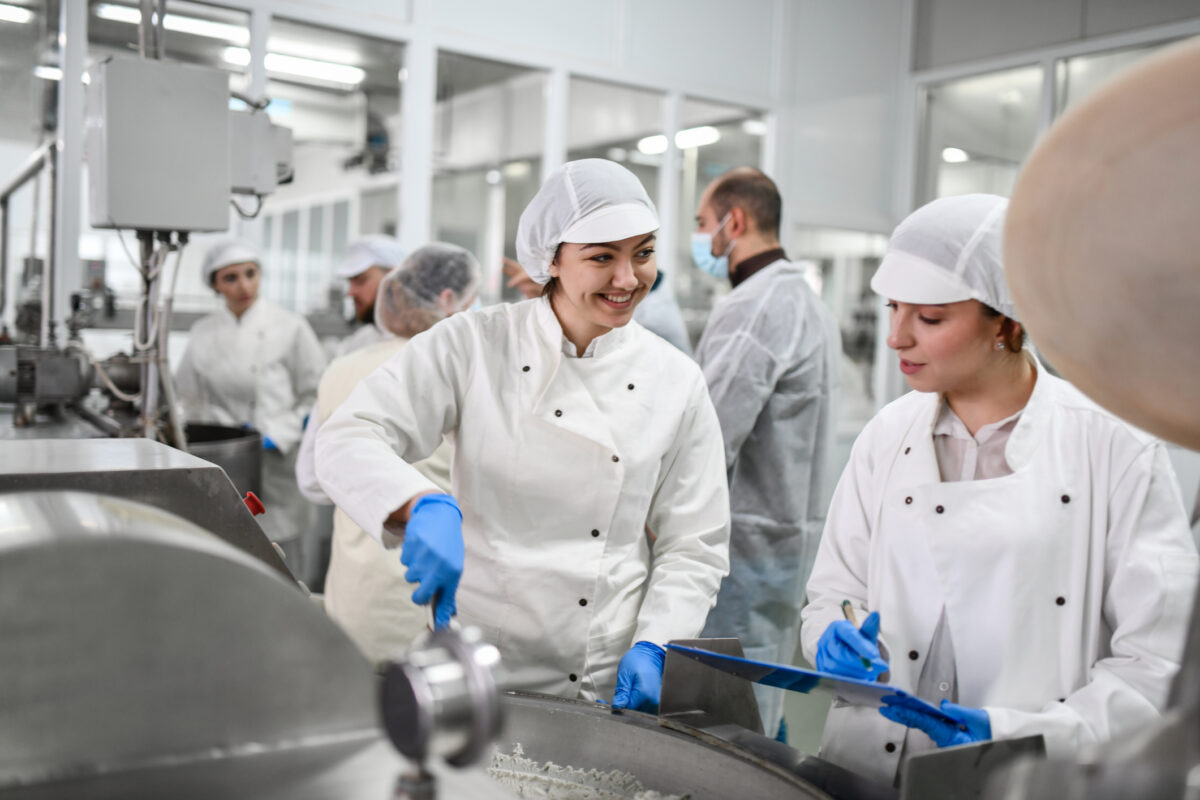Food manufacturing jobs in the UK