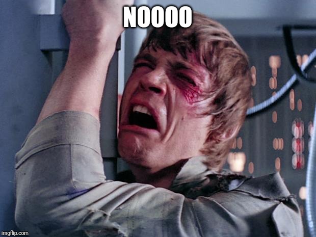 luke nooooo - Imgflip